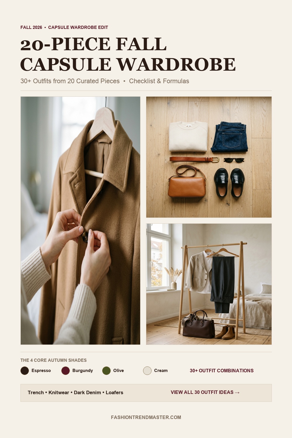 Save This Fall Capsule Guide to Pinterest